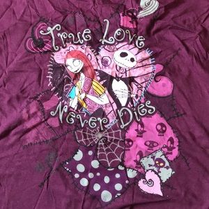 Disney Nightmare Before Christmas 2XL fitted shirt